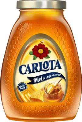 Miel Carlota Tarro de Vidrio
